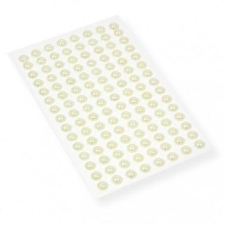 Perełki samoprzylepne białe 8mm