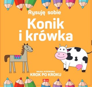 Rysuję sobie. Konik i krówka