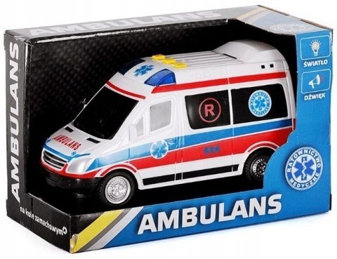 Auto ambulans św/dźw 20cm 69009 90097 Auto ambulans św/dźw 20cm 69009 90097
