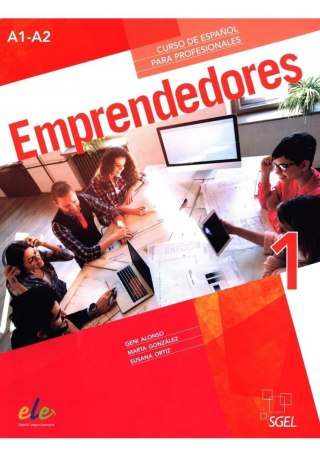 Emprendedores 1 A1/A2 podręcznik + ćw. + online