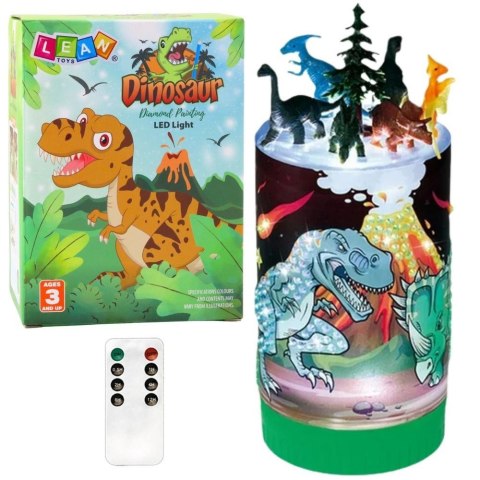Dinozaury w słoiku LED