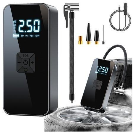 Kompresor elektr mini przenośny latarka LED