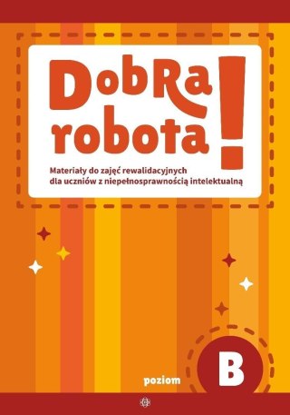 Dobra robota! Poziom B. Materiały do zajęć