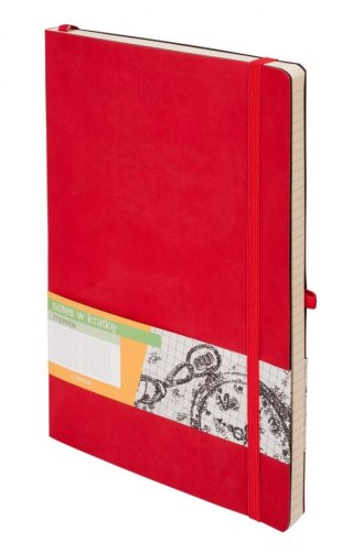 Notes B5 Kratka Impresja Czerwony ANTRA
