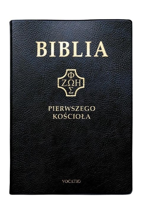 Biblia pierwszego Kościoła czarna