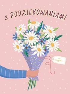 Karnet B6 Z podziękowaniami