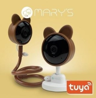Niania kamera elektroniczna Miś brązowy WiFi TUYA