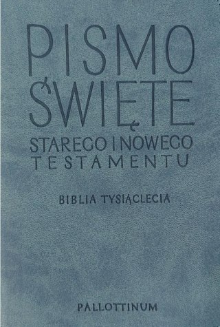 Biblia Tysiąclecia - oazowa, ekoskóra
