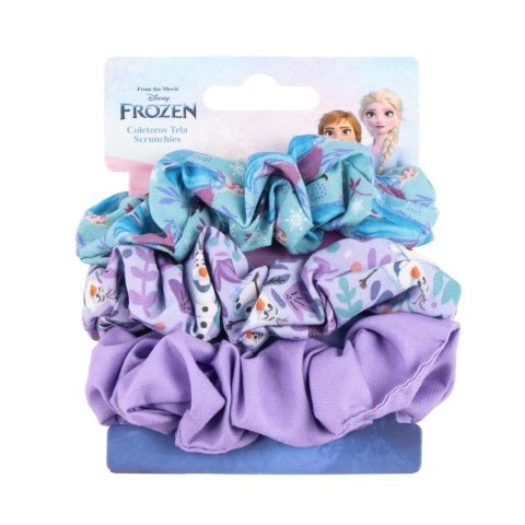 Gumki frotki do włosów Frozen 3szt