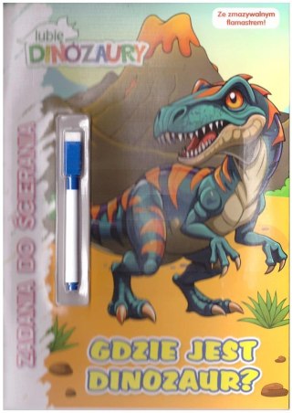 Lubię dinozaury. Zadania do ścierania