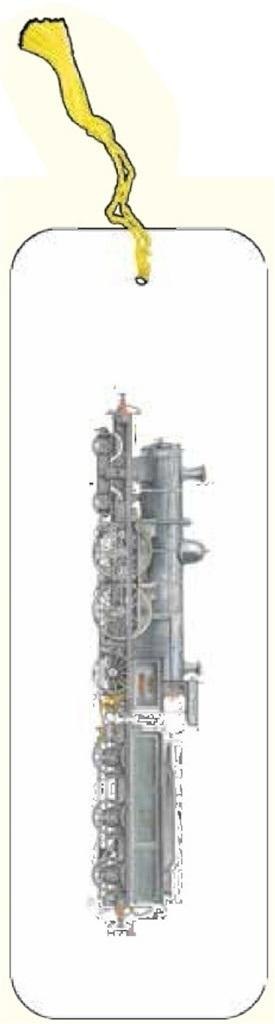 Zakładka do książki pociąg srebrny