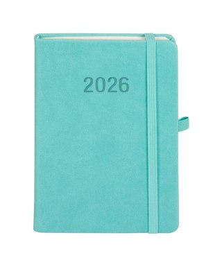 Kalendarz 2026 B6 Memofix TDW turkusowy
