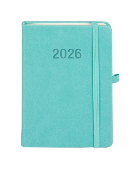 Kalendarz 2026 B6 Memofix TDW turkusowy