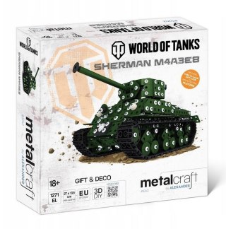 Metalcraft wot czołg sherman M4A3E8