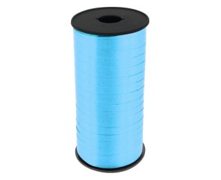 Tasiemka lustrzana jasno niebieska 92m