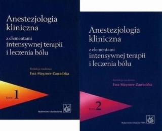 Anestezjologia kliniczna T.1-2