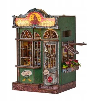 Miniaturowe puzzle domki 3D - Magiczny sklep