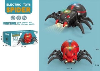 Pająk ze światłem i dźwiękiem