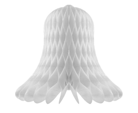 Dekoracja wisząca Dzwonek srebrna 20cm