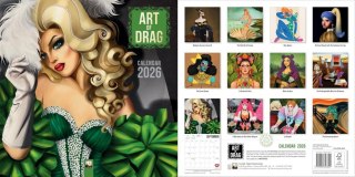 Kalendarz 2026 ścienny kwadrat Art of DRAG