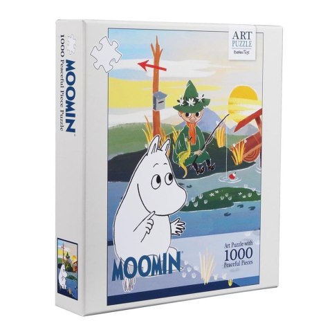 Puzzle 1000 Artystyczne Muminki Na Moście