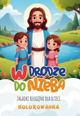 W drodze do nieba. Zagadki religijne. Kolorowanka