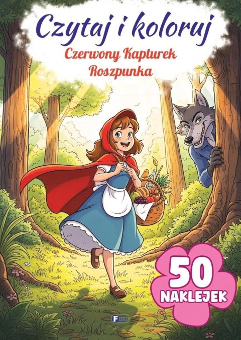 Czytaj i koloruj: Czerwony Kapturek/Roszpunka