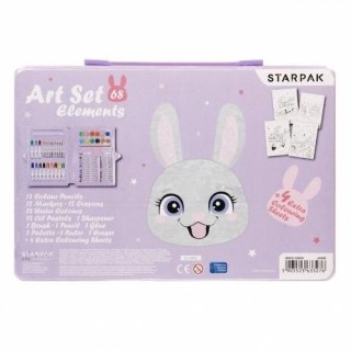 Zestaw artystyczny Rabbit 68 elementów