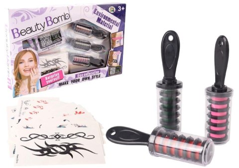 Akademia mody tatuaże z kolorowymi włosami