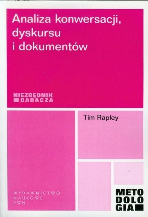Analiza konwersacji, dyskursu i dokumentów