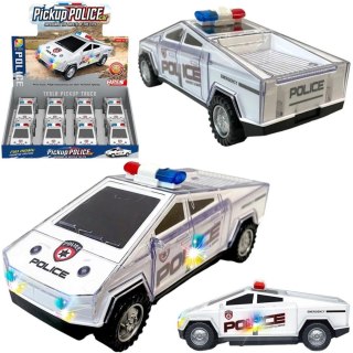 Auto policja z napędem i światłem i dźwiękiem