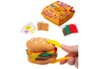Zrób własnego burgera z masy slime i putty