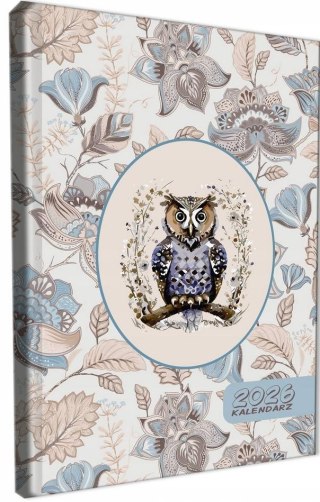 Kalendarz 2026 A5 dzienny sb/nd osobno Sowa