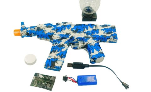 Karabin na kulki żelowe z ładowarką