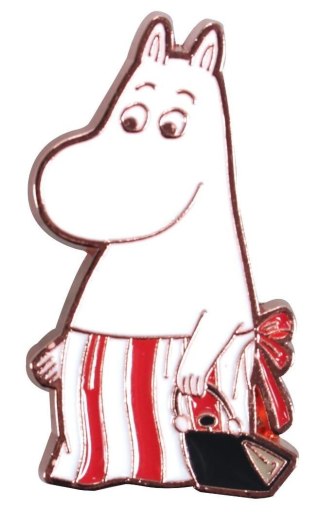 Muminki Przypinka metalowa - Mama Muminka