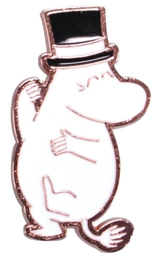 Muminki Przypinka metalowa - Tata Muminka