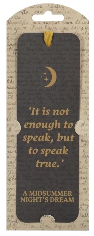 Szekspir Zakładka papierowa - Sen nocy letniej