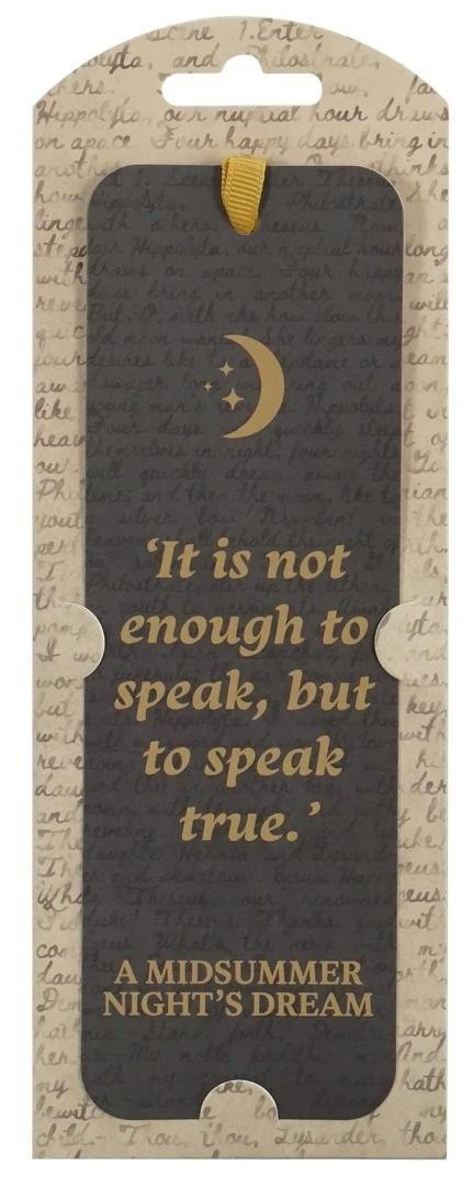 Szekspir Zakładka papierowa - Sen nocy letniej