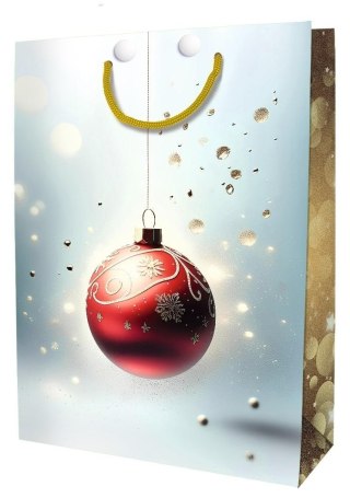 Torebka ozdobna Święta BN Bombka średnia