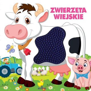 Zwierzęta wiejskie. Książeczka sensoryczna