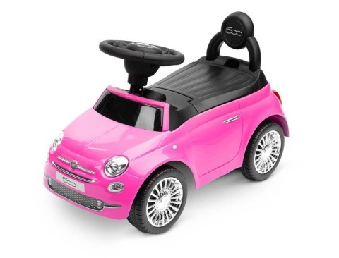 Jeździk Fiat 500 pink