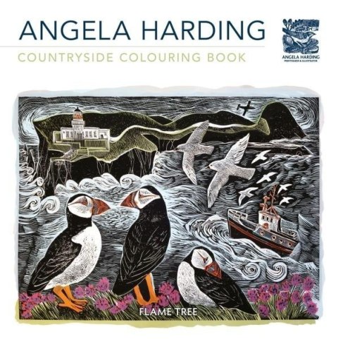Kolorowanka Angela Harding Countryside Colouring