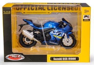 MSZ 1:18 Suzuki GSX-R1000/ 67703/blue