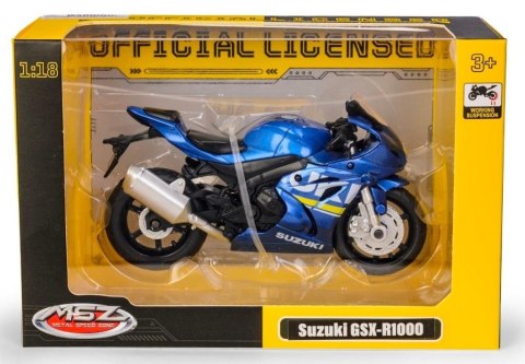 MSZ 1:18 Suzuki GSX-R1000/ 67703/blue