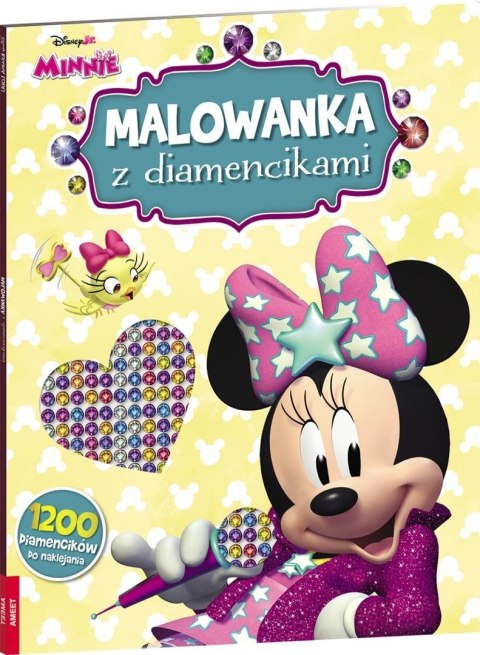 Disney Minnie. Malowanka z diamencikami