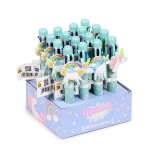 Długopis wielokolorowy 6w1 Jednorożec (16szt)