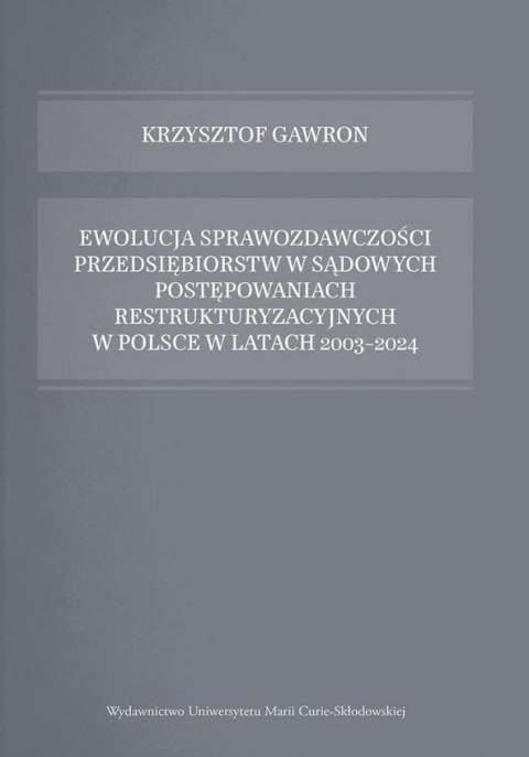 Ewolucja sprawozdawczości przedsiębiorstw...