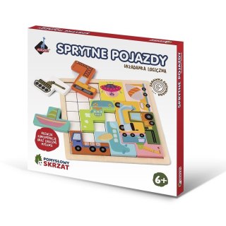 Pomysłowy skrzat sprytne pojazdy