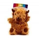 Termofor pluszowy z nasionami pszenicy i lawendy..