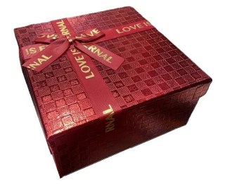 Pudełko prezentowe 3szt red